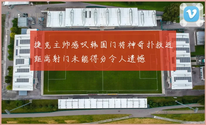 捷克主帅感叹韩国门将神奇扑救近距离射门未能得分令人遗憾